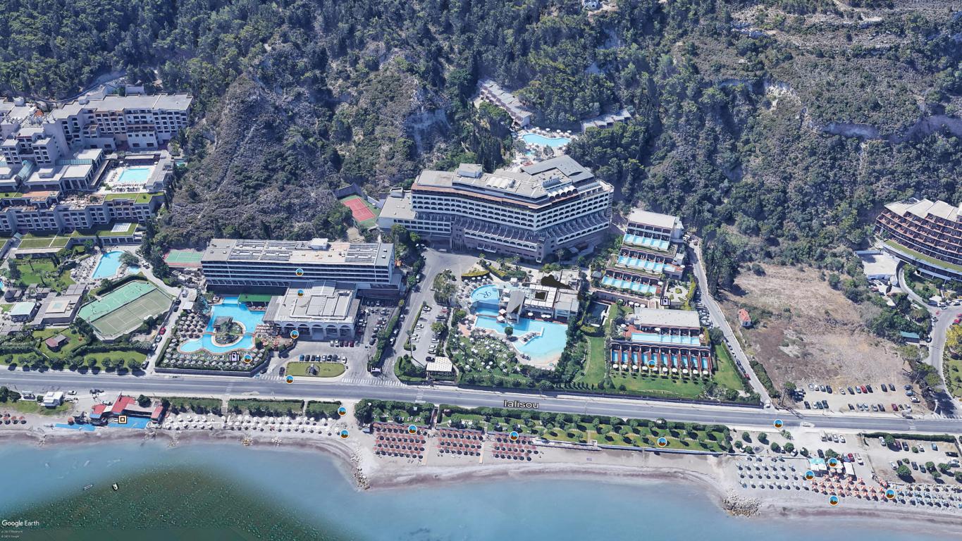 Amathus beach hotel Rhodos